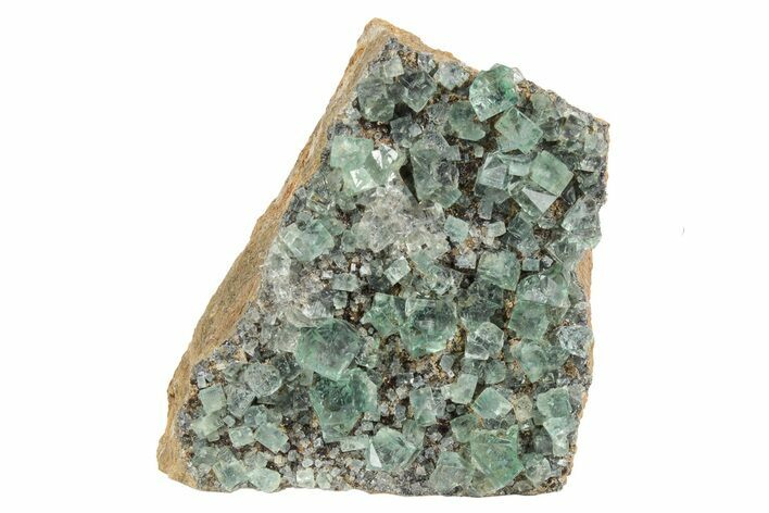 Fluorescent Green Fluorite Cluster - Lady Annabella Mine, England #235370